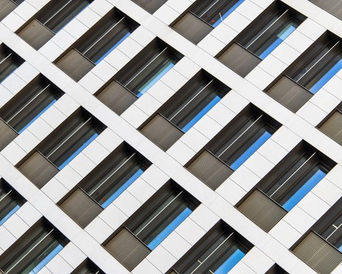 Abstract modern architectural details